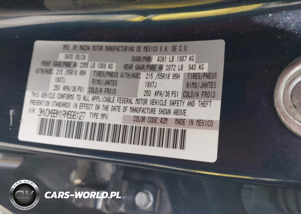 2024 Mazda Cx-30 2.5 S Select Sport VIN:3MVDMBBM1RM698127 - 9