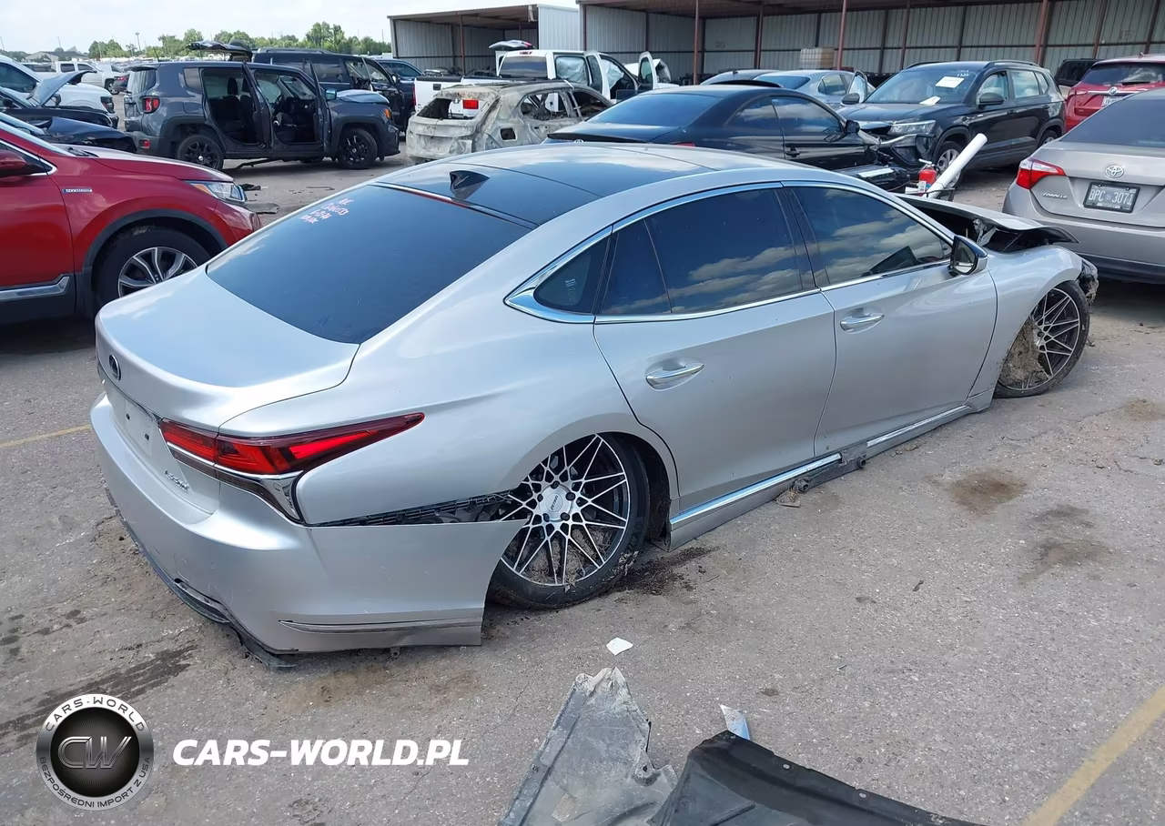 2018 Lexus Ls 500 VIN:JTHB5LFF9J5004932 - 4