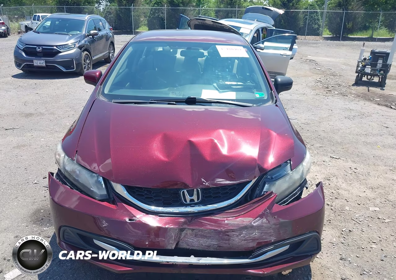2015 Honda Civic Lx VIN:19XFB2F54FE270528 - 12