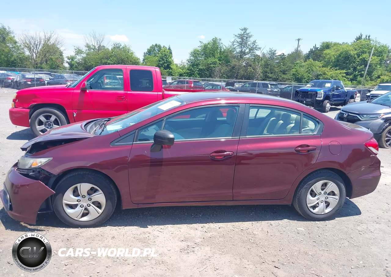 2015 Honda Civic Lx VIN:19XFB2F54FE270528 - 14