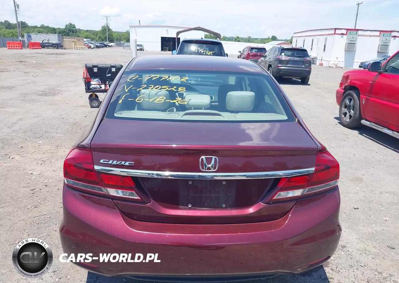 2015 Honda Civic Lx VIN:19XFB2F54FE270528 - 16