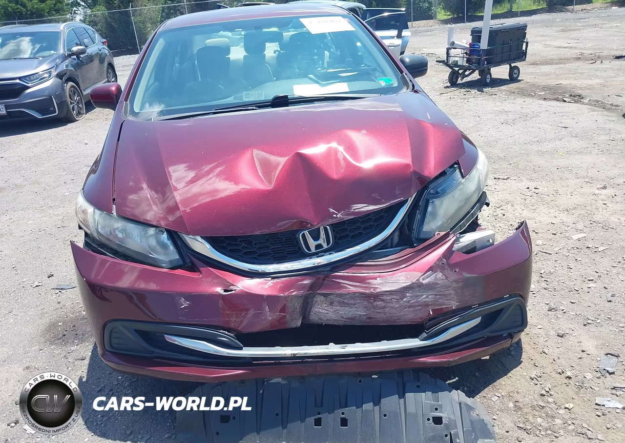 2015 Honda Civic Lx VIN:19XFB2F54FE270528 - 6