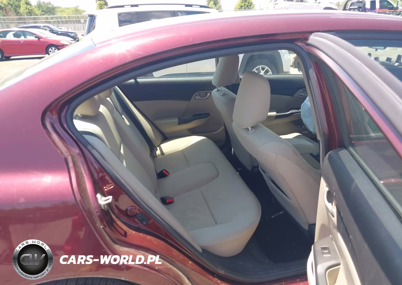 2015 Honda Civic Lx VIN:19XFB2F54FE270528 - 8