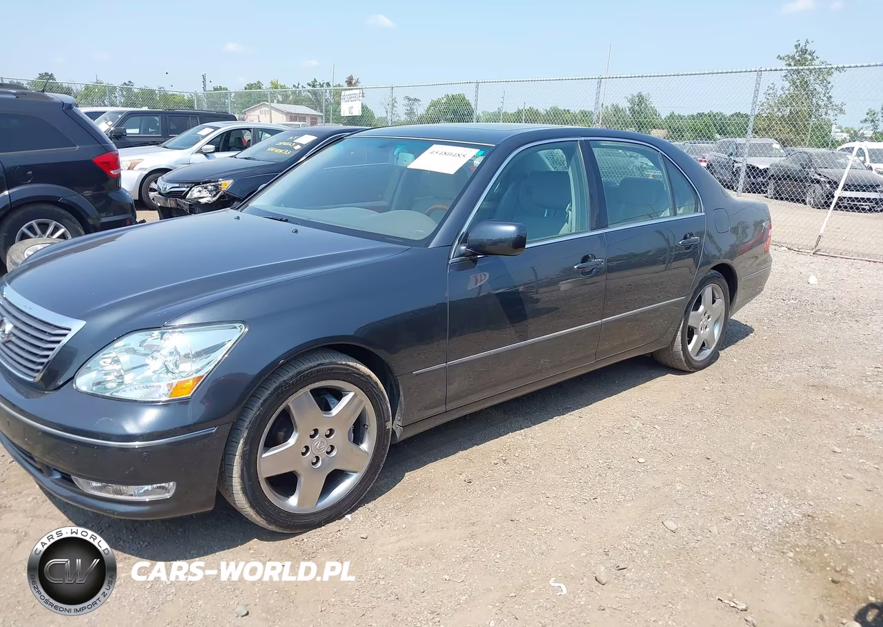 2005 Lexus Ls 430 VIN:JTHBN36F350178790 - 2