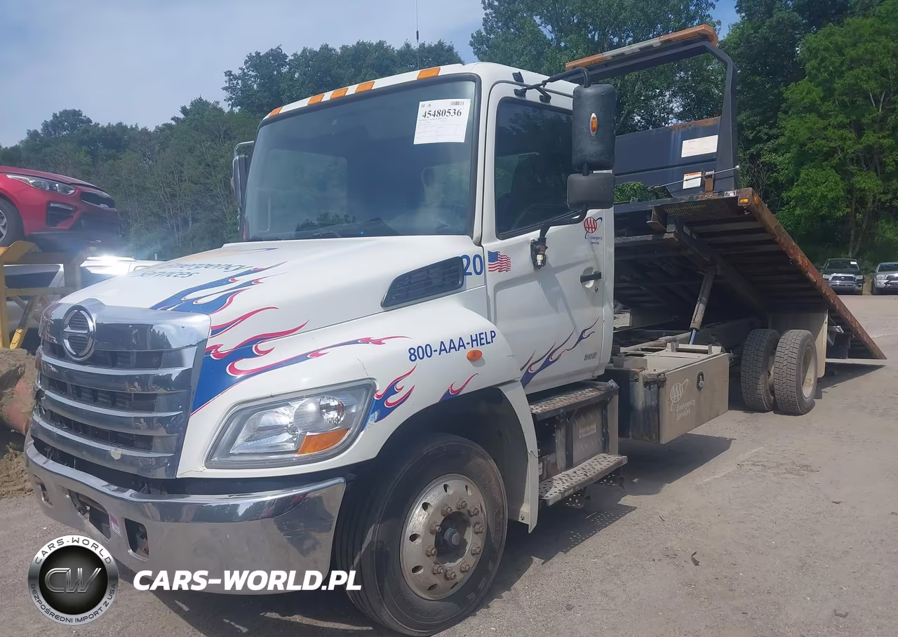 2016 Hino 258-268 VIN:5PVNJ8JP0G4S51617 - 2