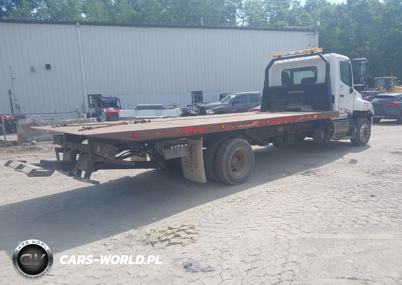 2016 Hino 258-268 VIN:5PVNJ8JP0G4S51617 - 4