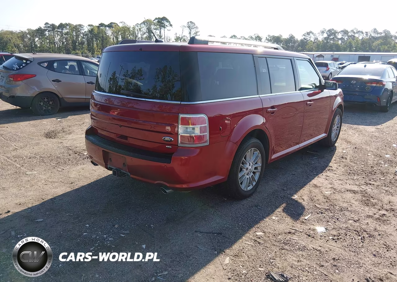 2013 Ford Flex Sel VIN:2FMHK6C88DBD00774 - 4