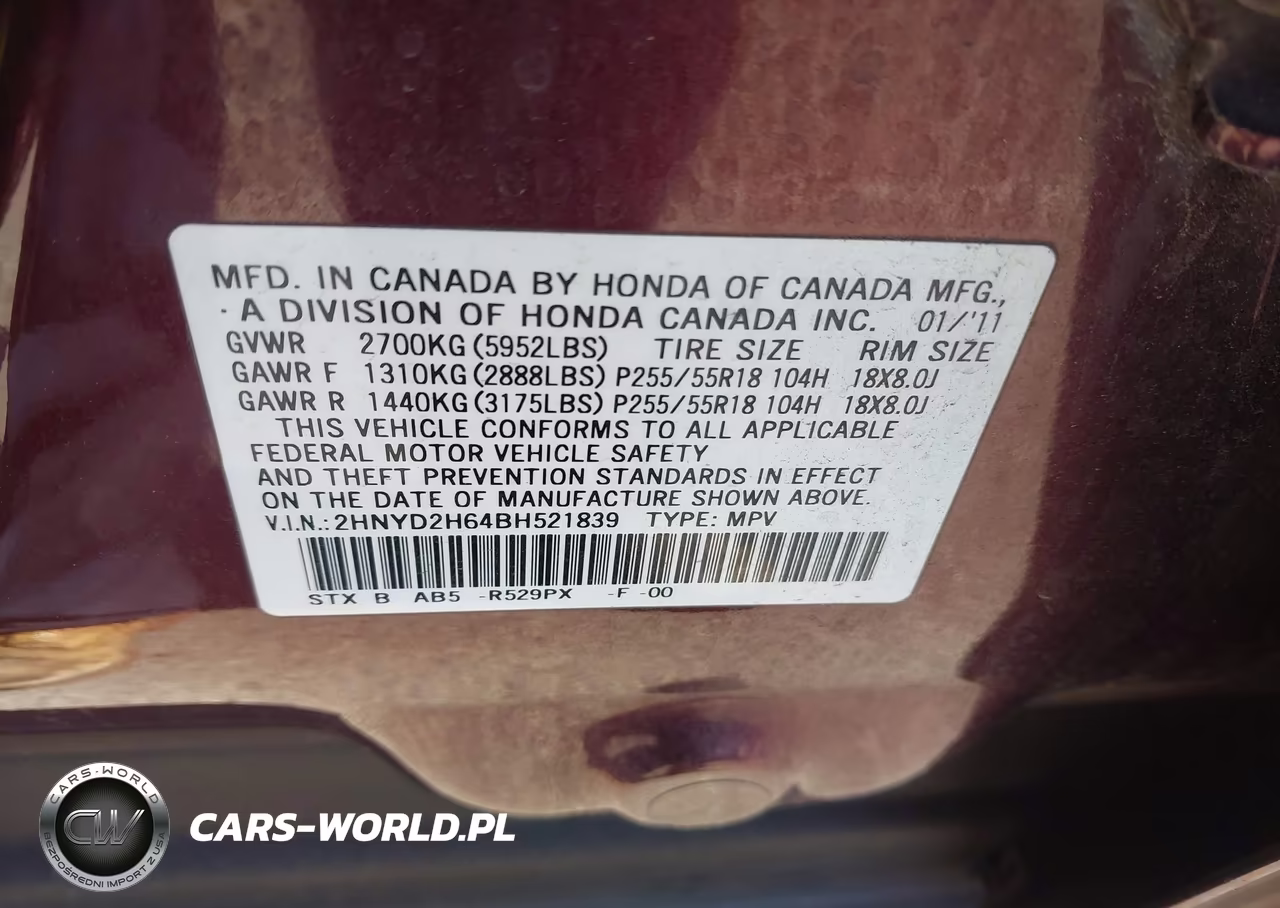 2011 Acura Mdx Technology Package VIN:2HNYD2H64BH521839 - 9