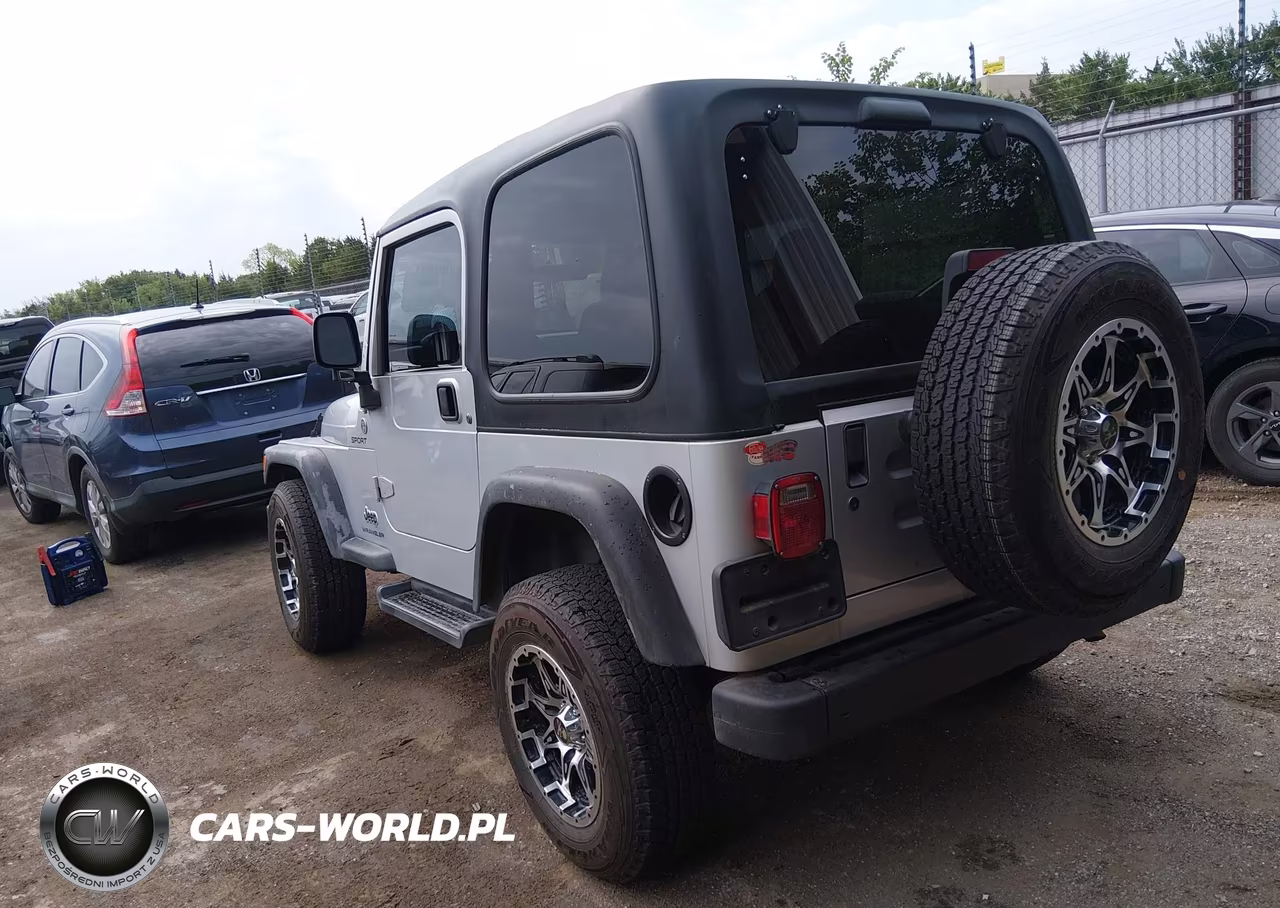 2005 Jeep Wrangler Sport VIN:1J4FA49S75P347188 - 3