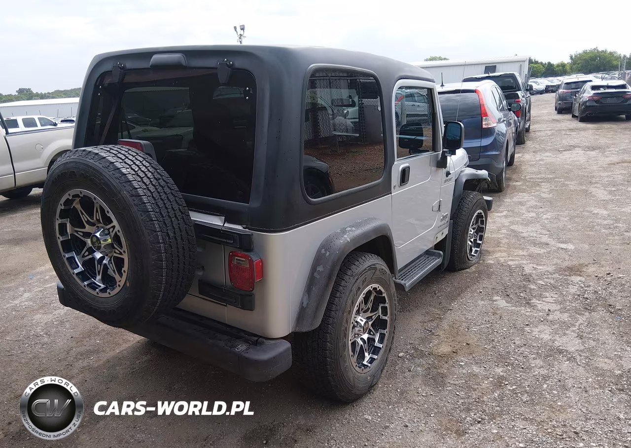 2005 Jeep Wrangler Sport VIN:1J4FA49S75P347188 - 4