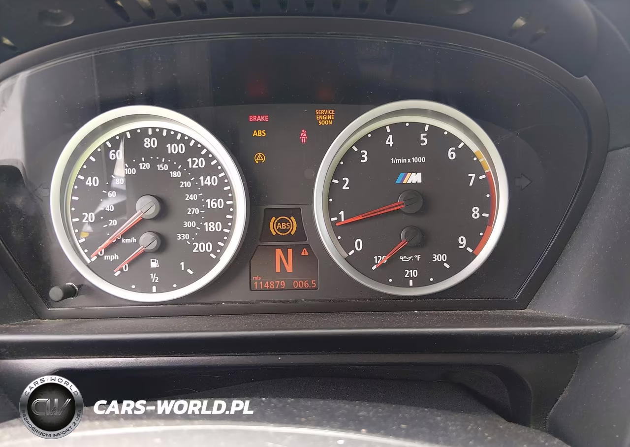 2006 BMW M5 VIN:WBSNB93536B582712 - 7