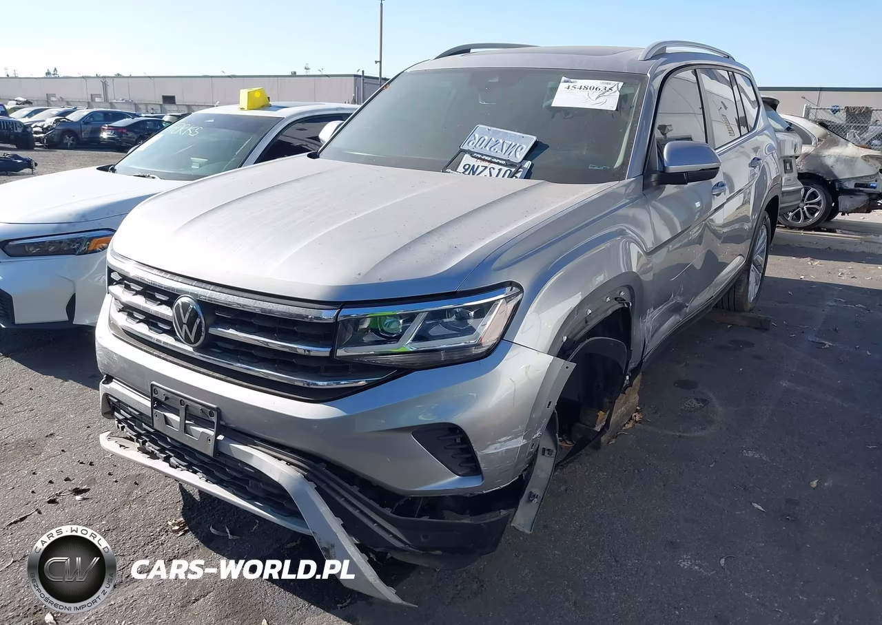 2021 Volkswagen Atlas 3.6L V6 Sel VIN:1V2ER2CA6MC580014 - 2