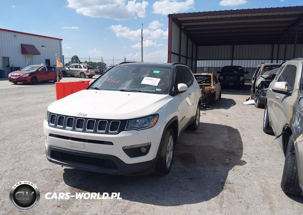 2018 Jeep Compass Latitude Fwd VIN:3C4NJCBB2JT256972 - 2
