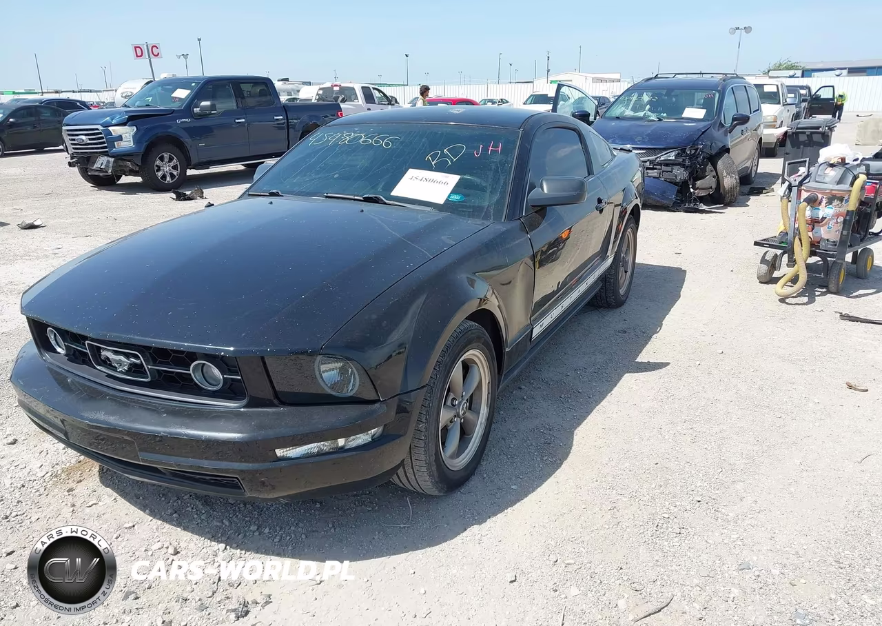 2007 Ford Mustang V6 Deluxe-V6 Premium VIN:1ZVFT80N875266811 - 2