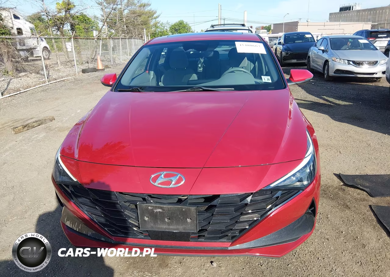 2021 Hyundai Elantra Sel VIN:KMHLN4AG0MU168250 - 12