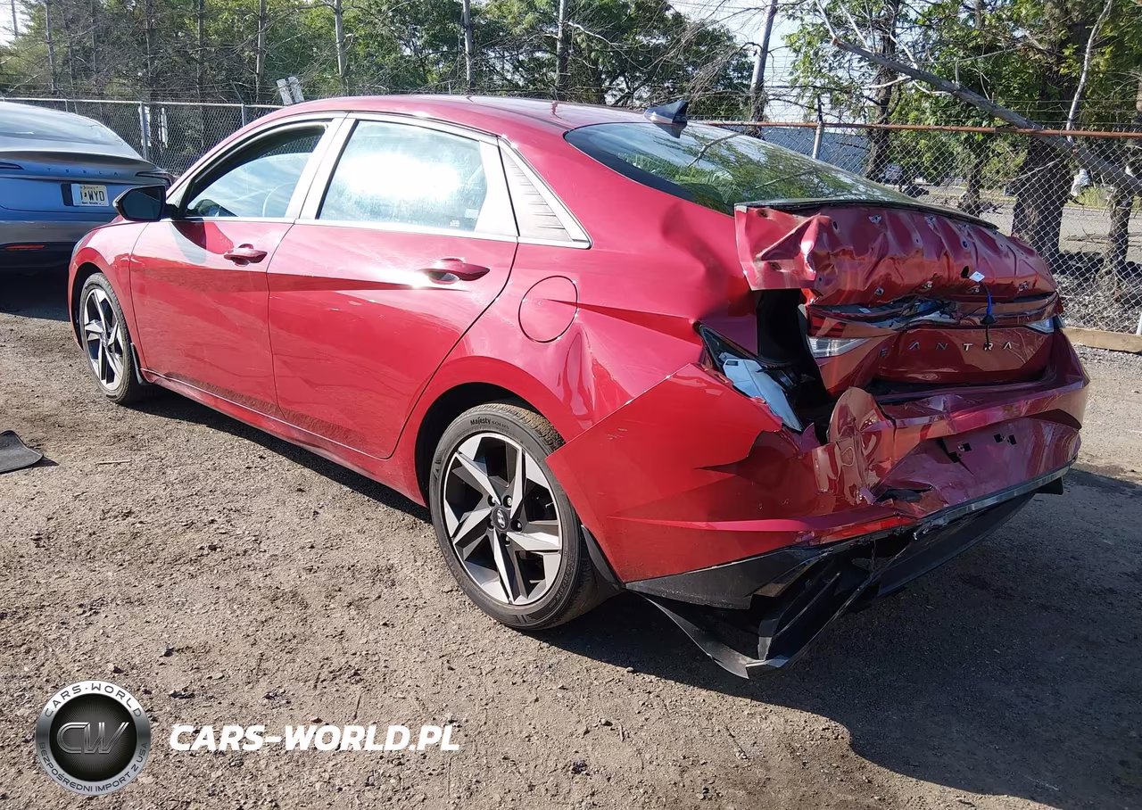 2021 Hyundai Elantra Sel VIN:KMHLN4AG0MU168250 - 3