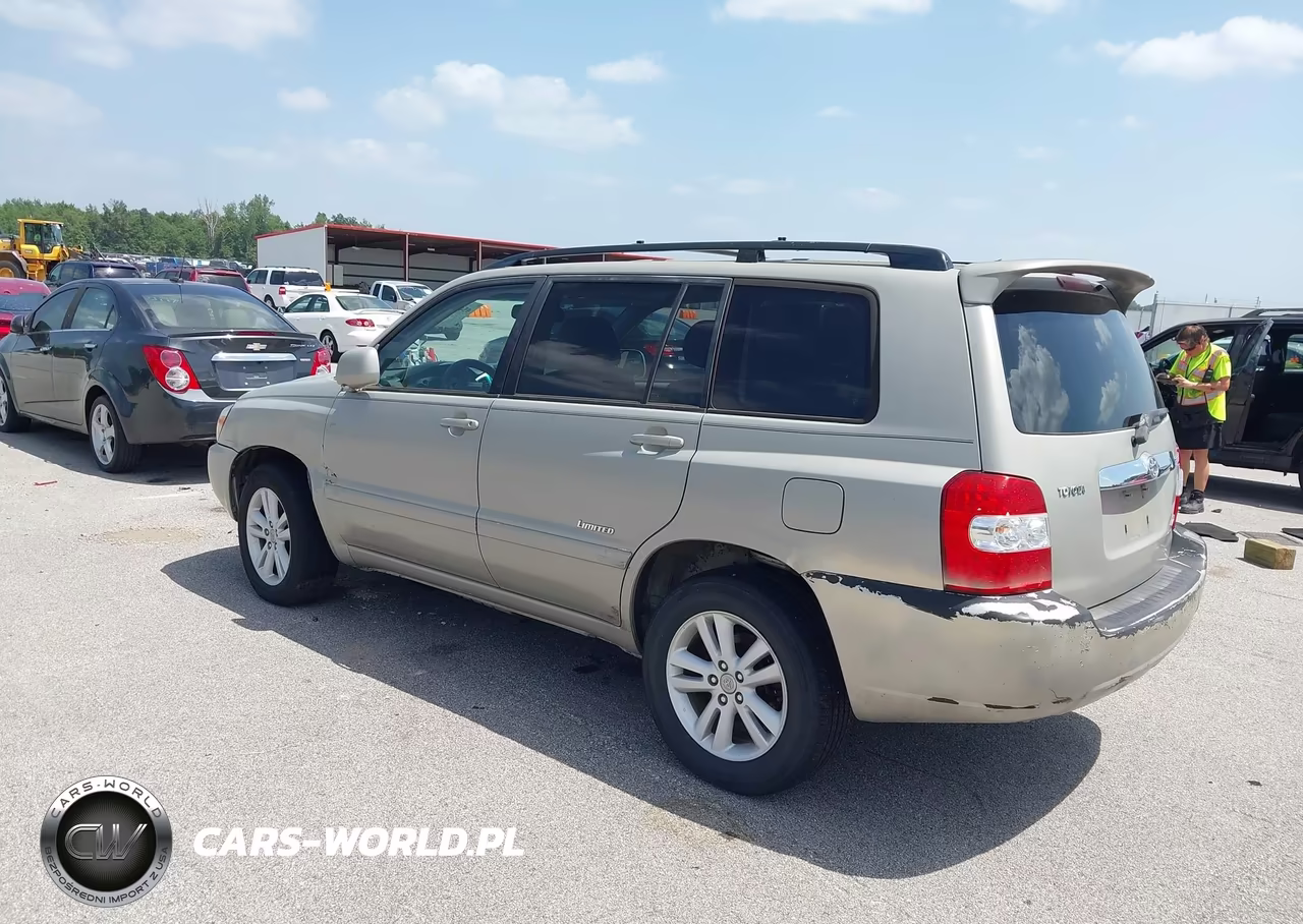 2007 Toyota Highlander Hybrid Limited V6 VIN:JTEEW21A370046516 - 3