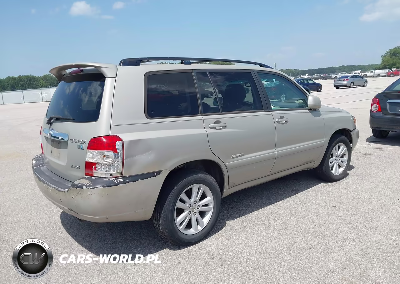 2007 Toyota Highlander Hybrid Limited V6 VIN:JTEEW21A370046516 - 4