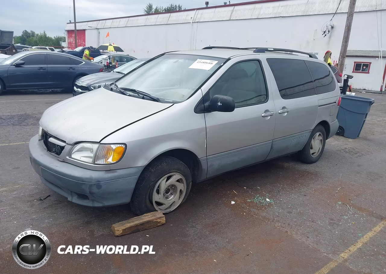 2002 Toyota Sienna Le VIN:4T3ZF13C62U440689 - 2