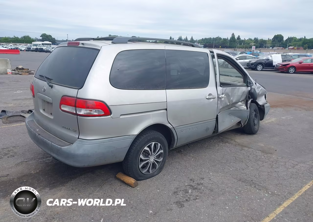 2002 Toyota Sienna Le VIN:4T3ZF13C62U440689 - 4