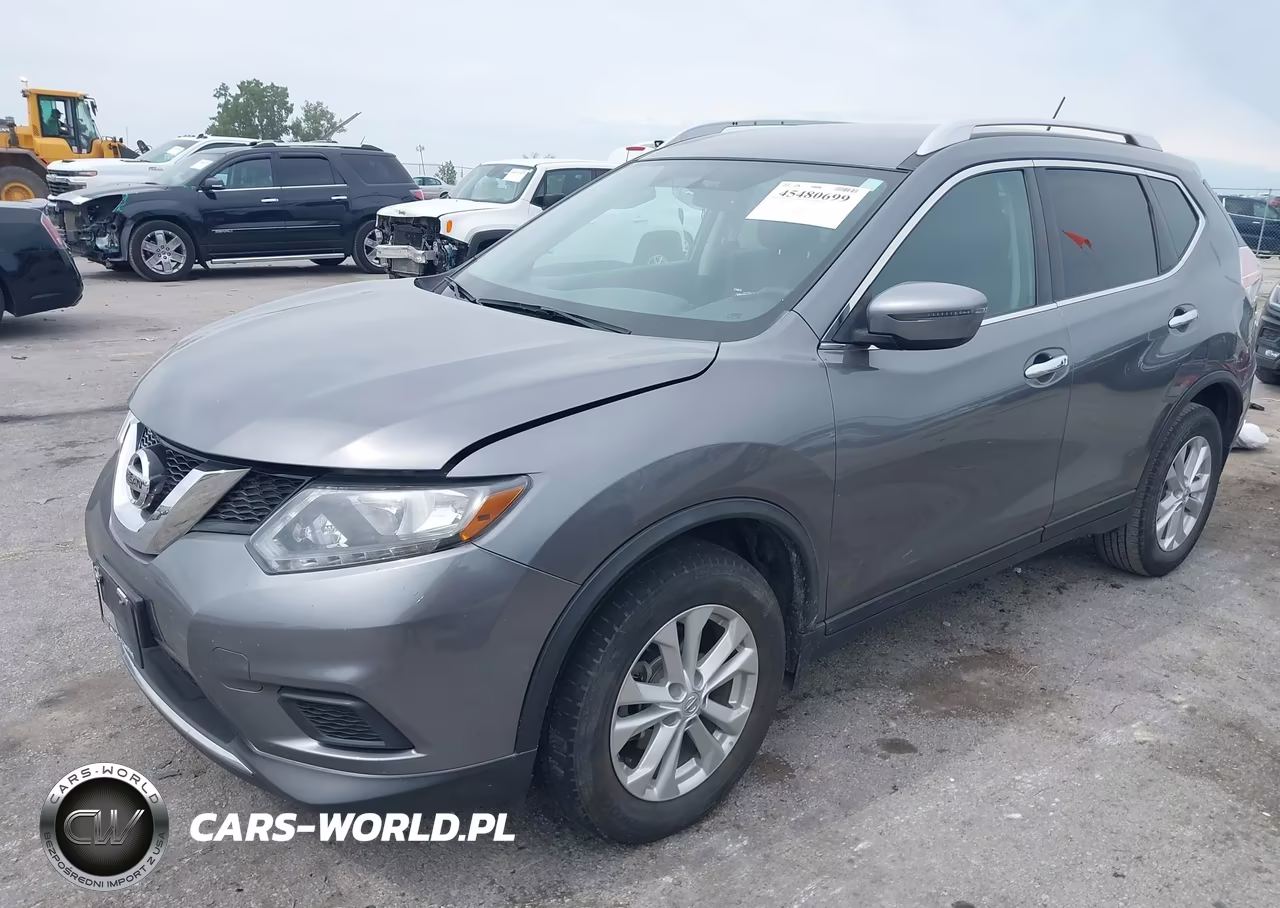 2016 Nissan Rogue Sv VIN:KNMAT2MV4GP732503 - 2