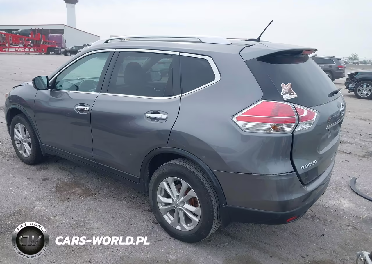 2016 Nissan Rogue Sv VIN:KNMAT2MV4GP732503 - 3