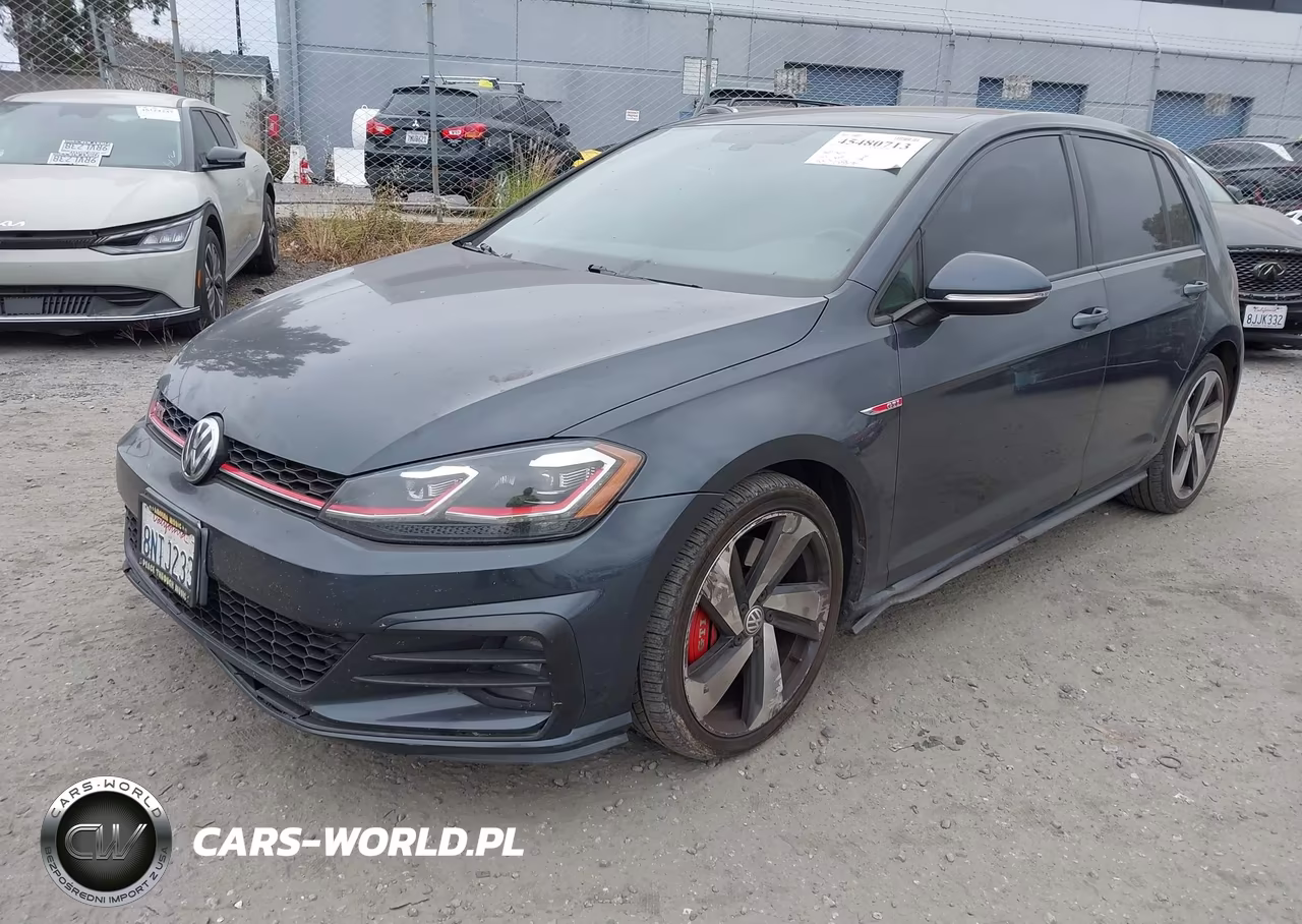 2019 Volkswagen Golf Gti 2.0T Autobahn-2.0T Rabbit Edition-2.0T S-2.0T Se VIN:3VW6T7AU7KM036583 - 2