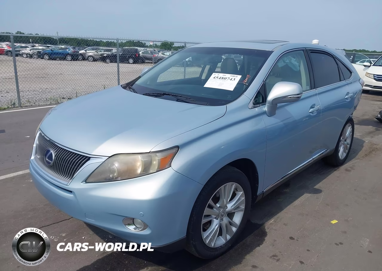 2010 Lexus Rx 450H VIN:JTJZB1BAXA2004282 - 2