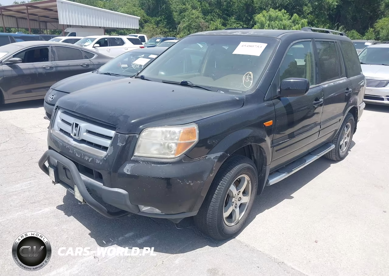 2007 Honda Pilot Ex-L VIN:5FNYF18717B029656 - 2