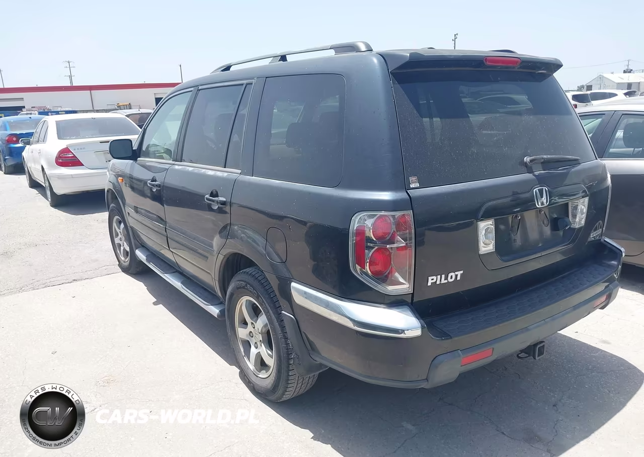 2007 Honda Pilot Ex-L VIN:5FNYF18717B029656 - 3