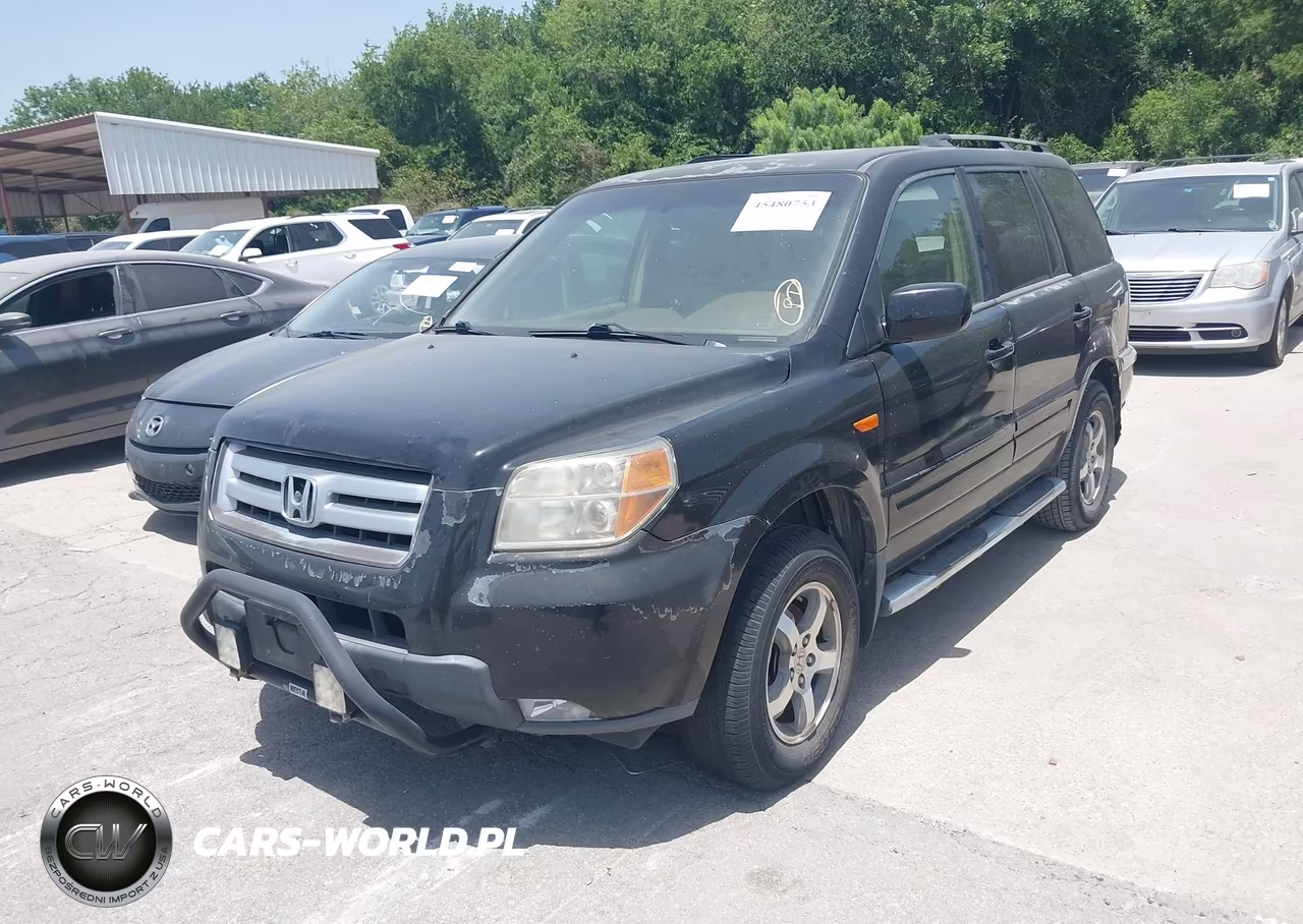 2007 Honda Pilot Ex-L VIN:5FNYF18717B029656 - 6
