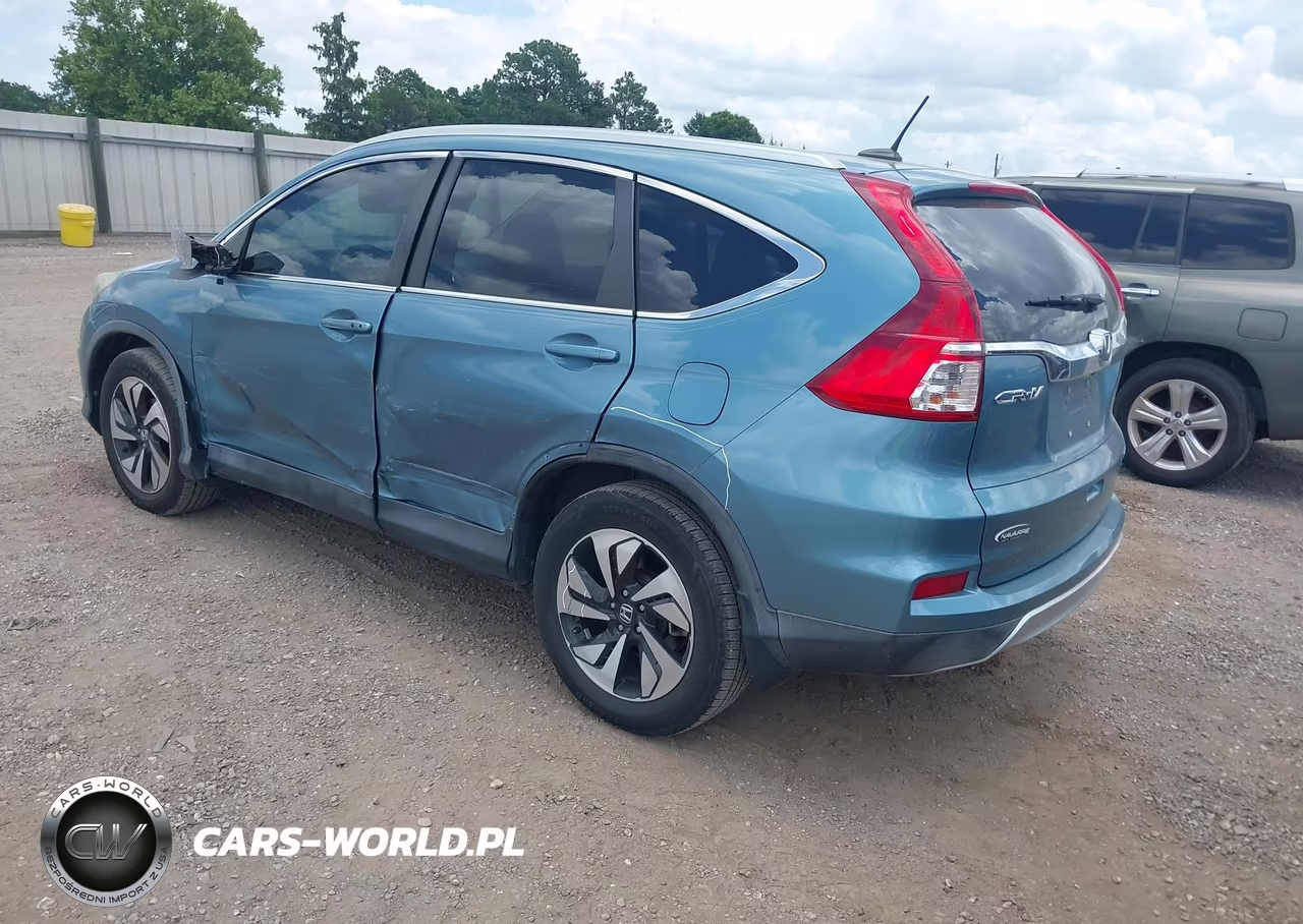 2015 Honda Cr-V Touring VIN:5J6RM3H91FL026835 - 3