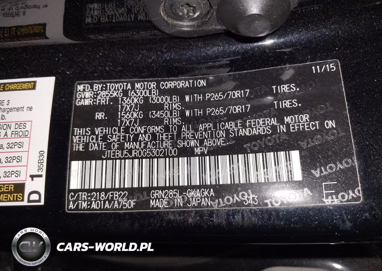 2016 Toyota 4Runner Sr5 VIN:JTEBU5JR0G5302100 - 9