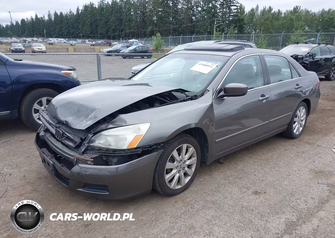 2007 Honda Accord 3.0 Ex VIN:1HGCM66537A077779 - 2