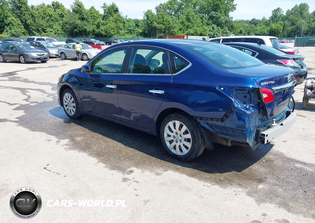2019 Nissan Sentra S VIN:3N1AB7AP6KY411952 - 3