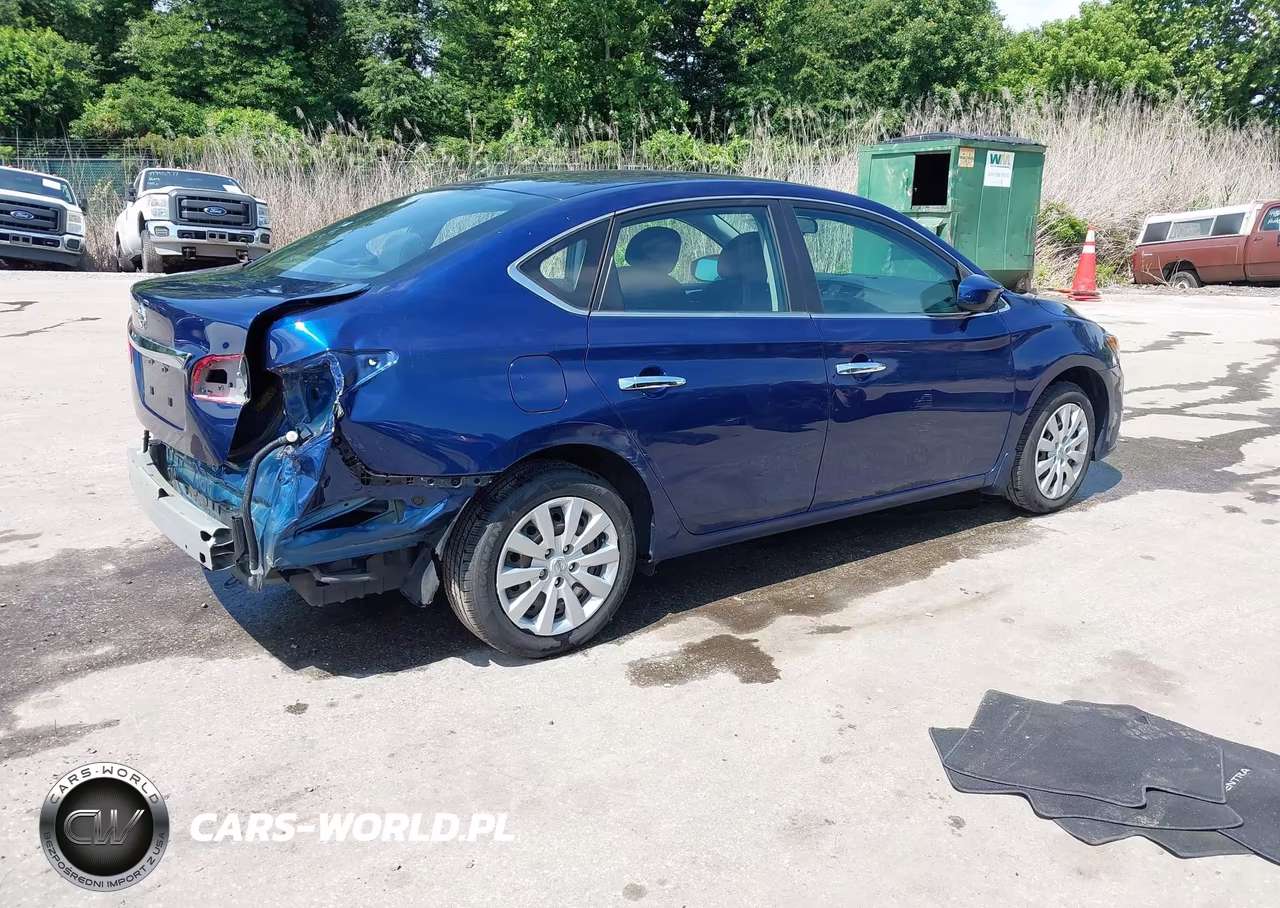 2019 Nissan Sentra S VIN:3N1AB7AP6KY411952 - 4