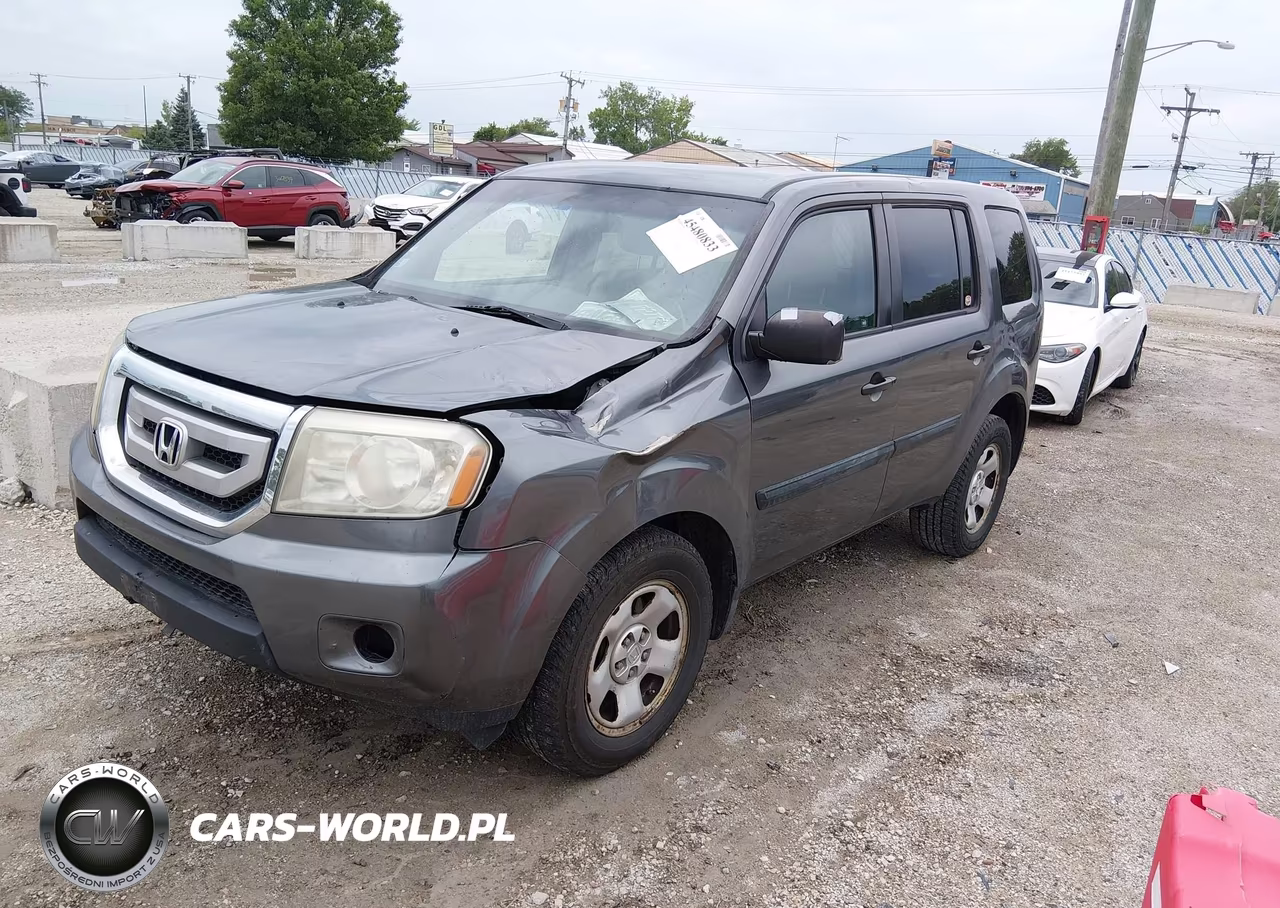 2011 Honda Pilot Lx VIN:5FNYF4H21BB028750 - 2