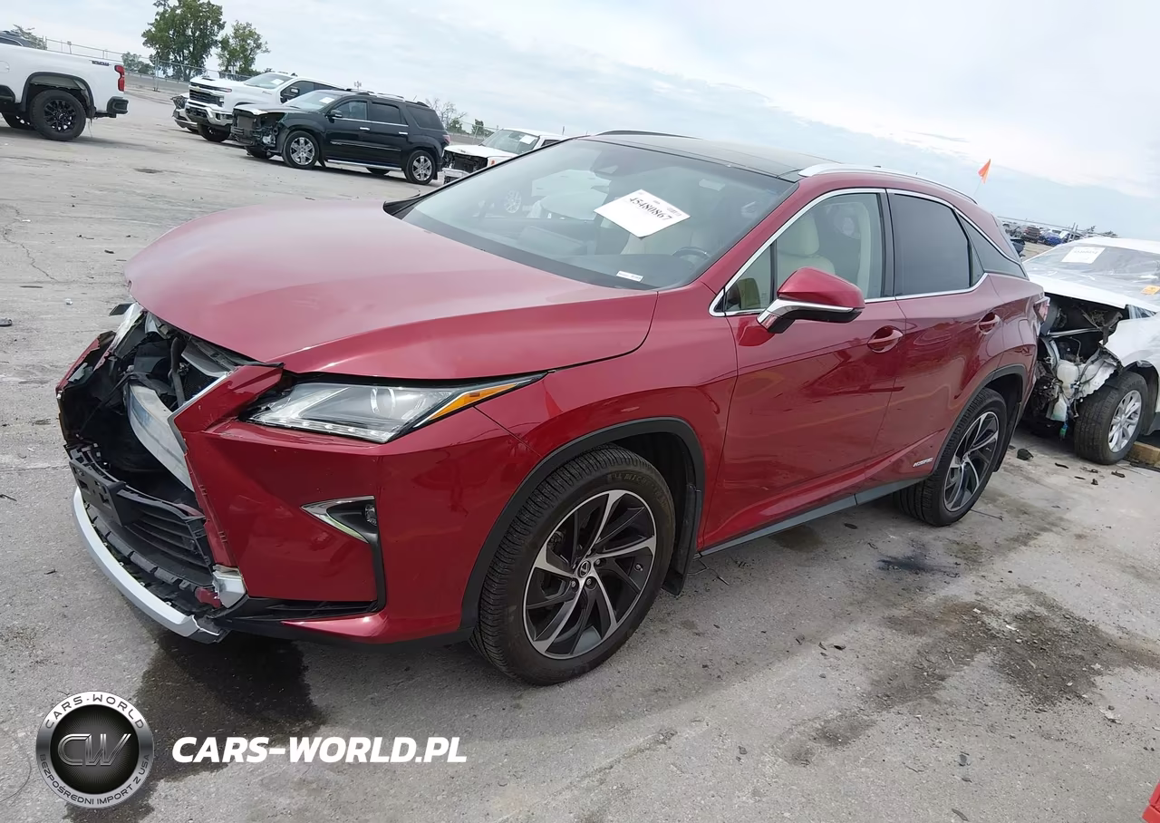 2018 Lexus Rx 450H VIN:2T2BGMCA7JC029417 - 2