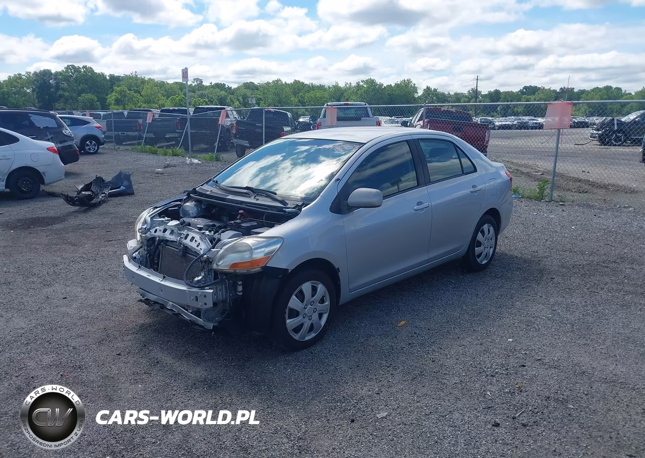2008 Toyota Yaris VIN:JTDBT923081196975 - 2