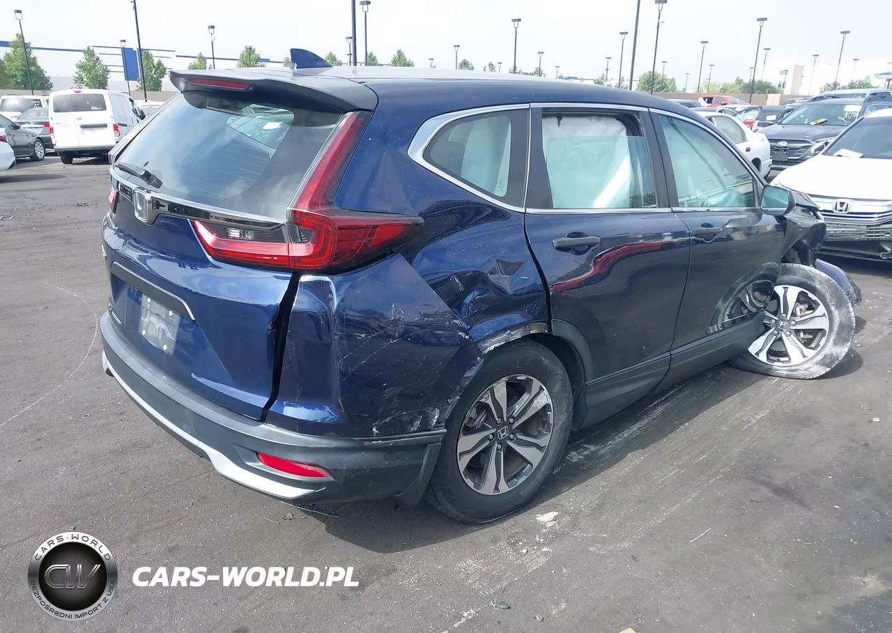2020 Honda Cr-V 2Wd Lx VIN:5J6RW1H24LA003283 - 4