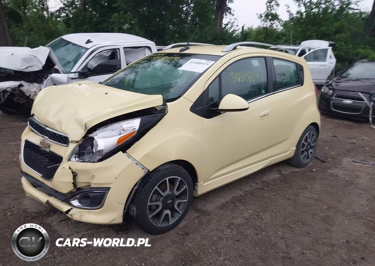 2013 Chevrolet Spark 2Lt Auto VIN:KL8CF6S95DC536854 - 2