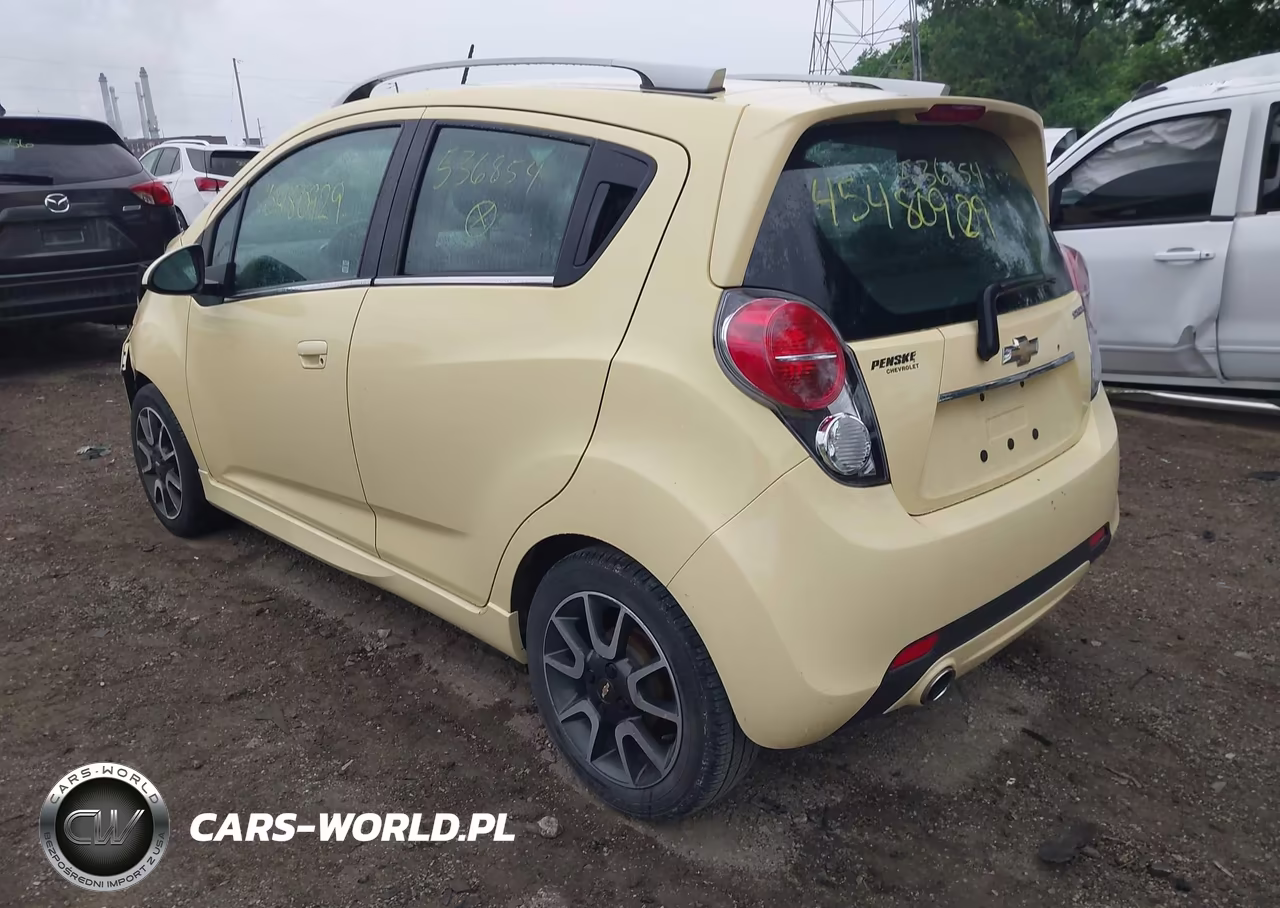 2013 Chevrolet Spark 2Lt Auto VIN:KL8CF6S95DC536854 - 3