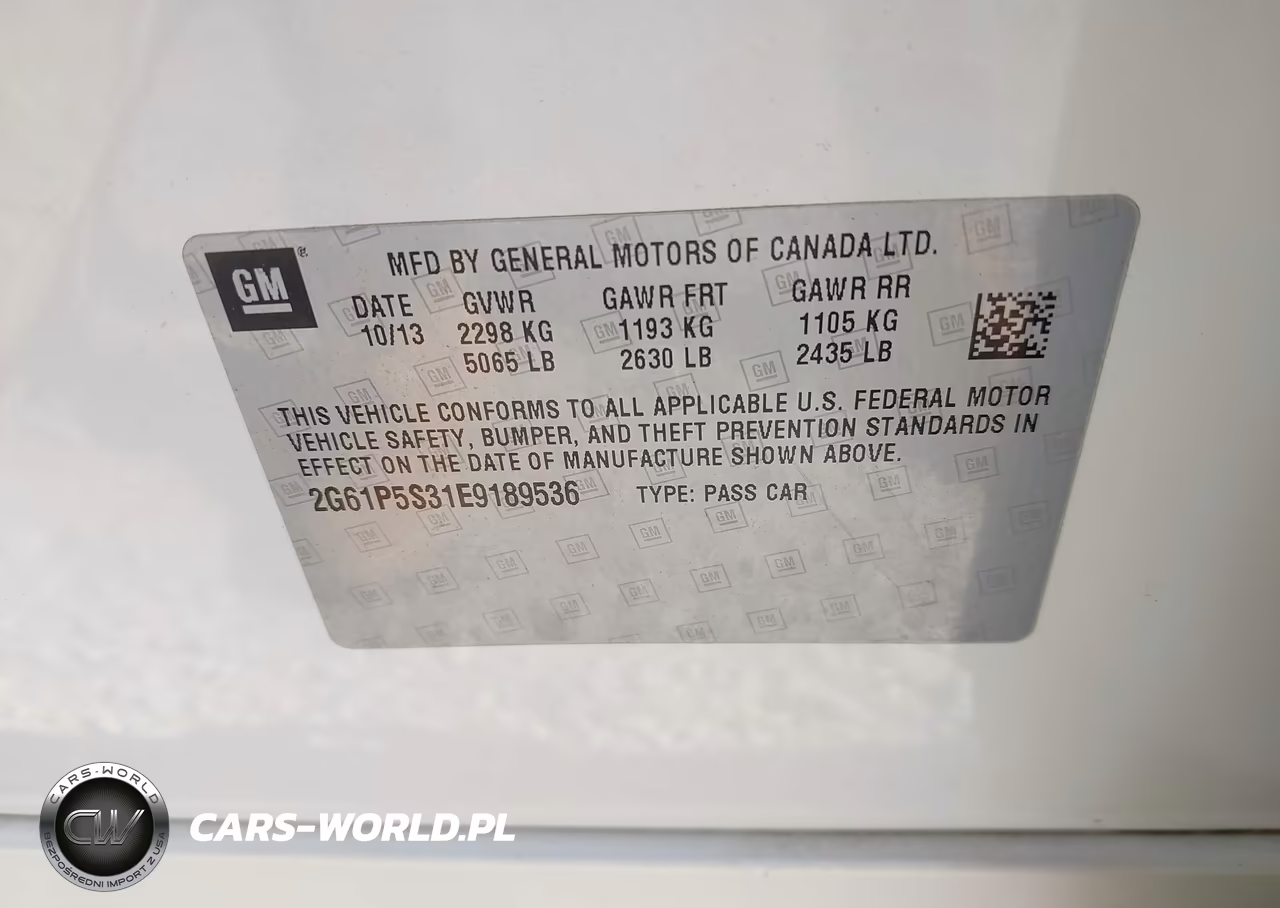 2014 Cadillac Xts Premium VIN:2G61P5S31E9189536 - 9