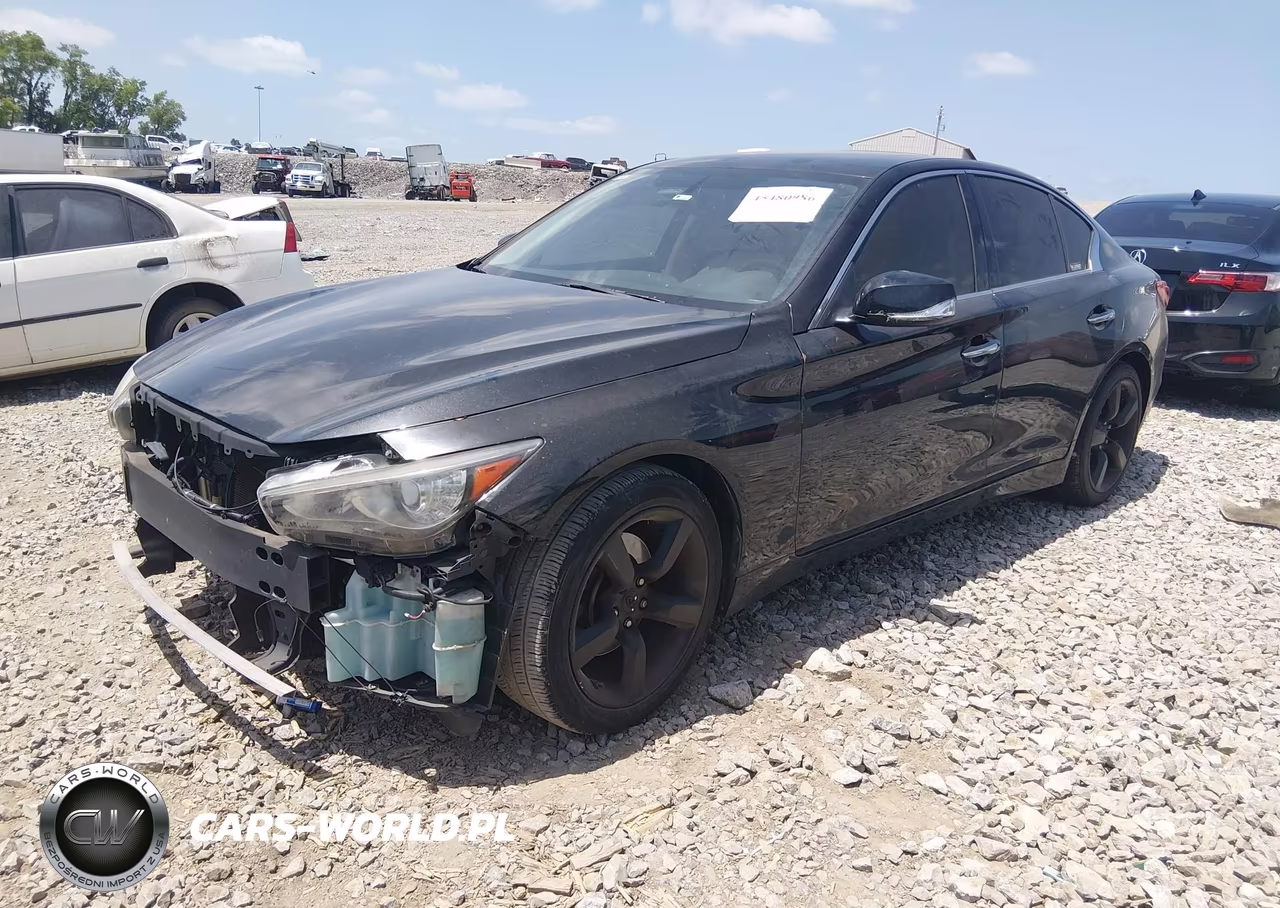2014 Infiniti Q50 Premium VIN:JN1BV7AP3EM673981 - 2