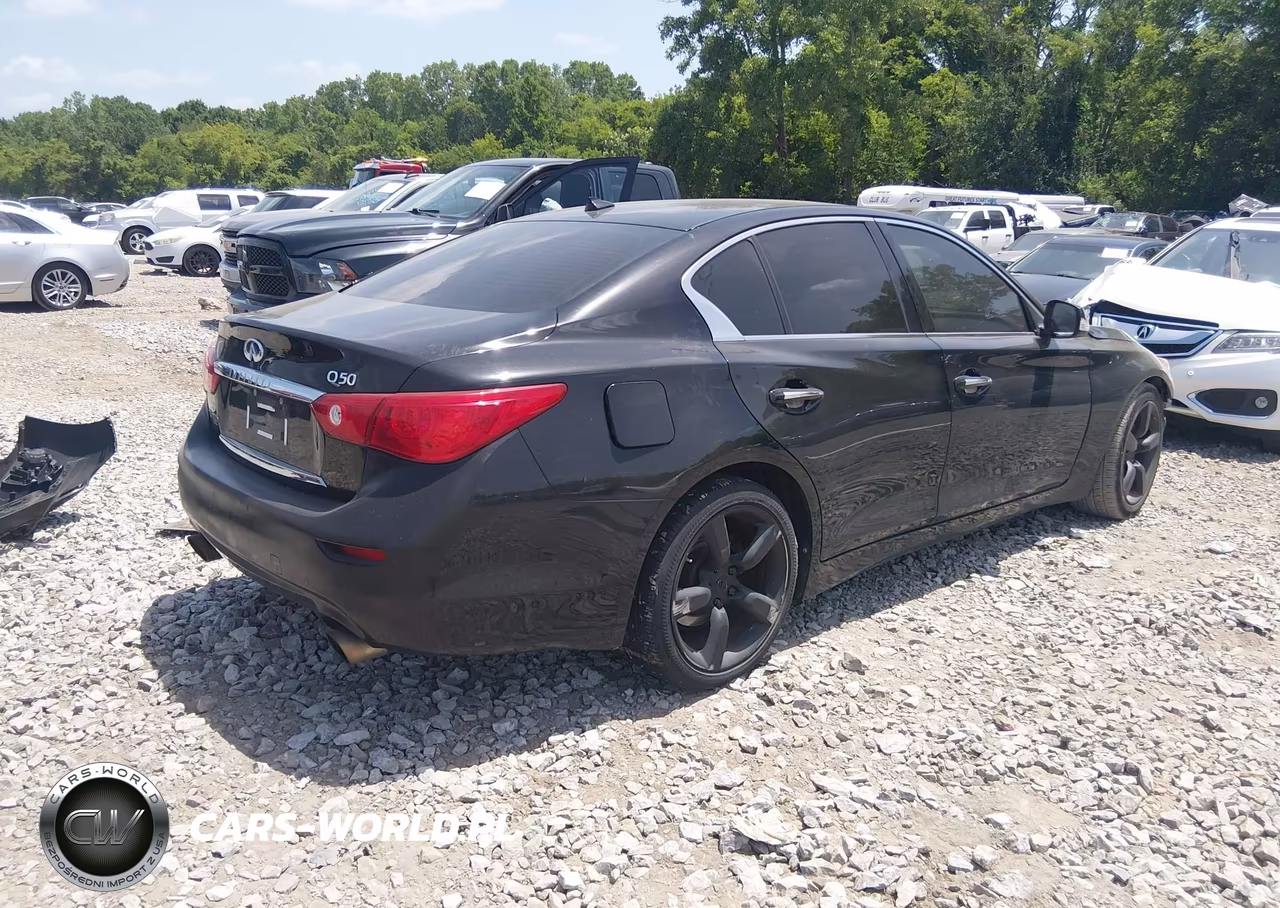 2014 Infiniti Q50 Premium VIN:JN1BV7AP3EM673981 - 4