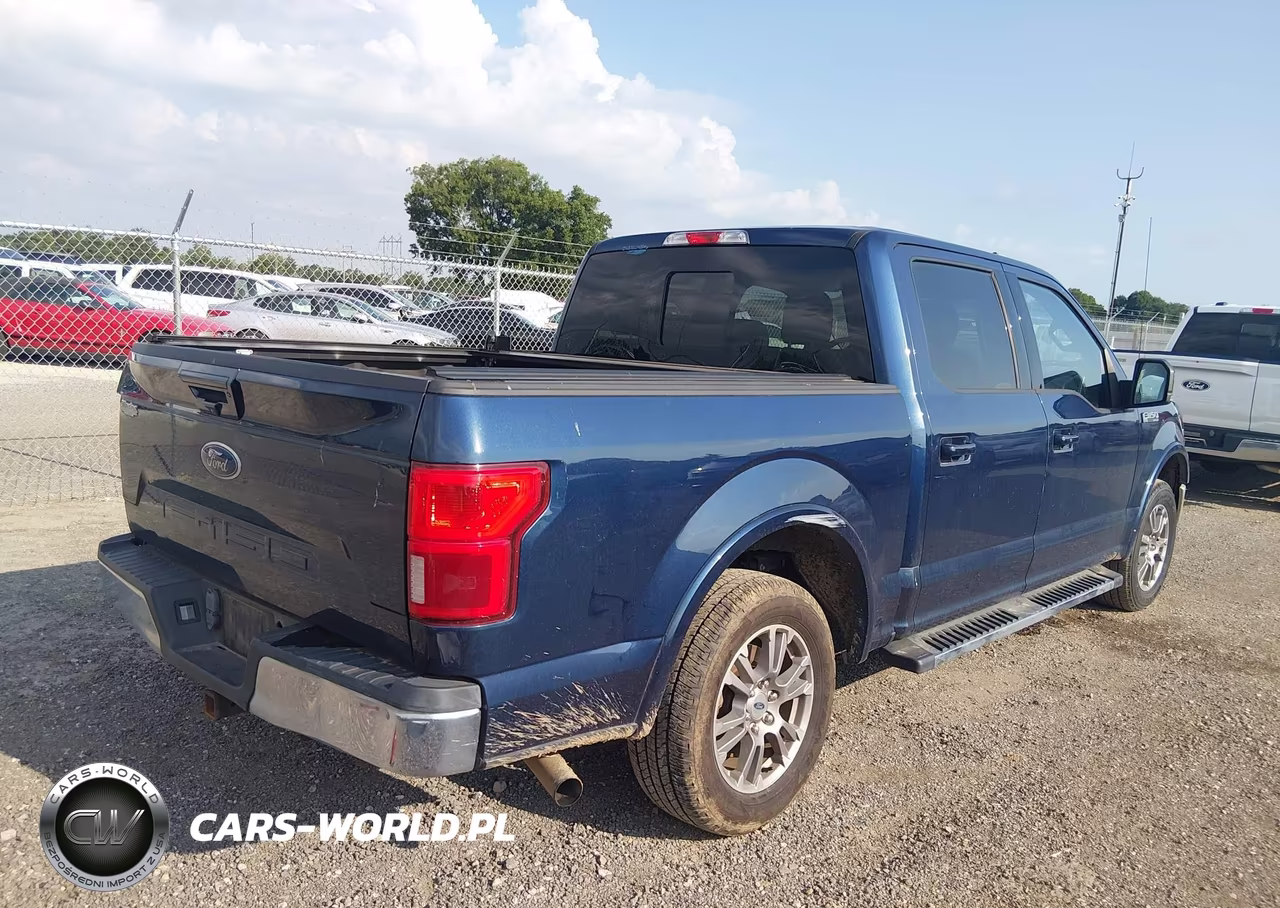 2020 Ford F-150 Lariat VIN:1FTEW1C54LKF51476 - 4