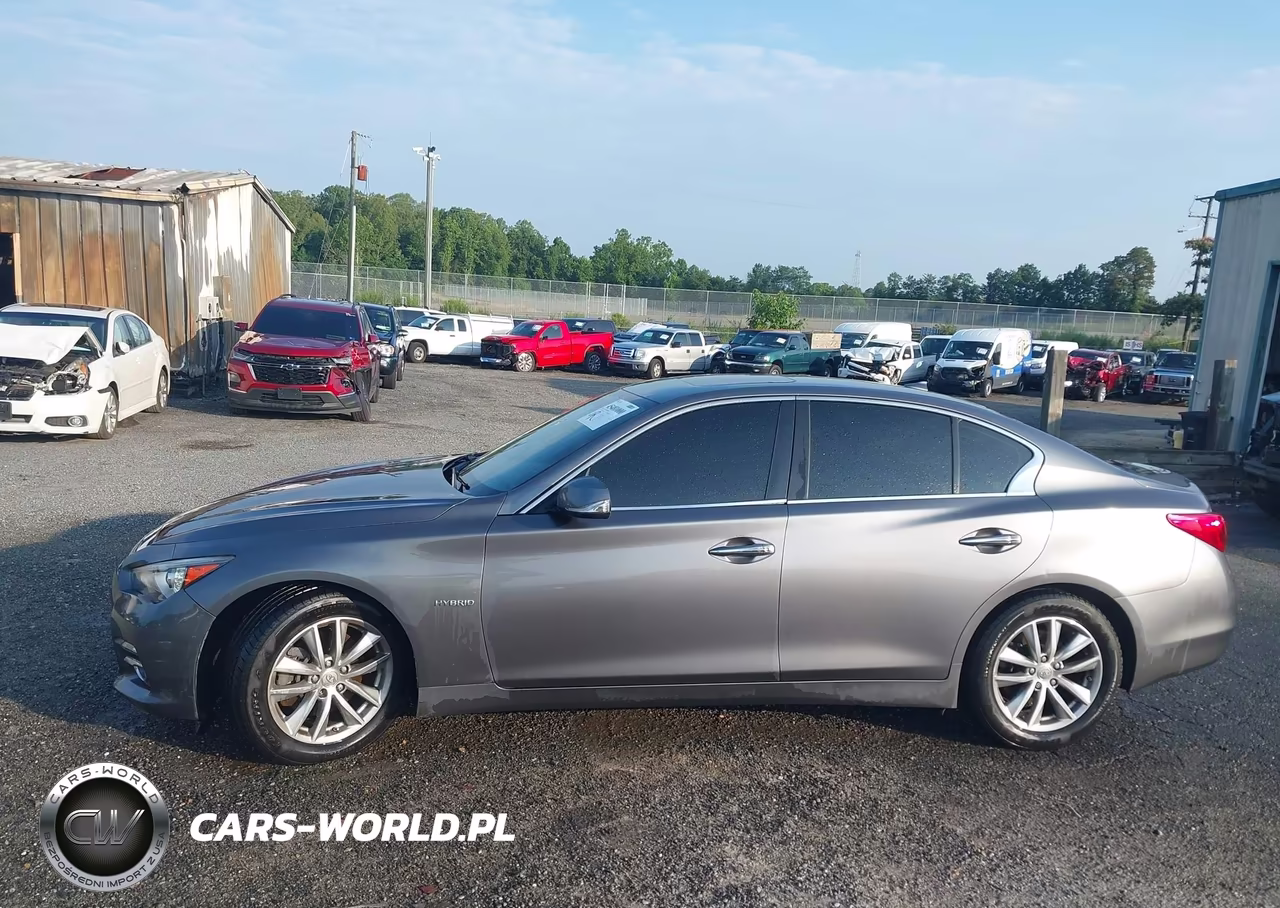 2015 Infiniti Q50 Hybrid Premium VIN:JN1AV7AR3FM850477 - 14