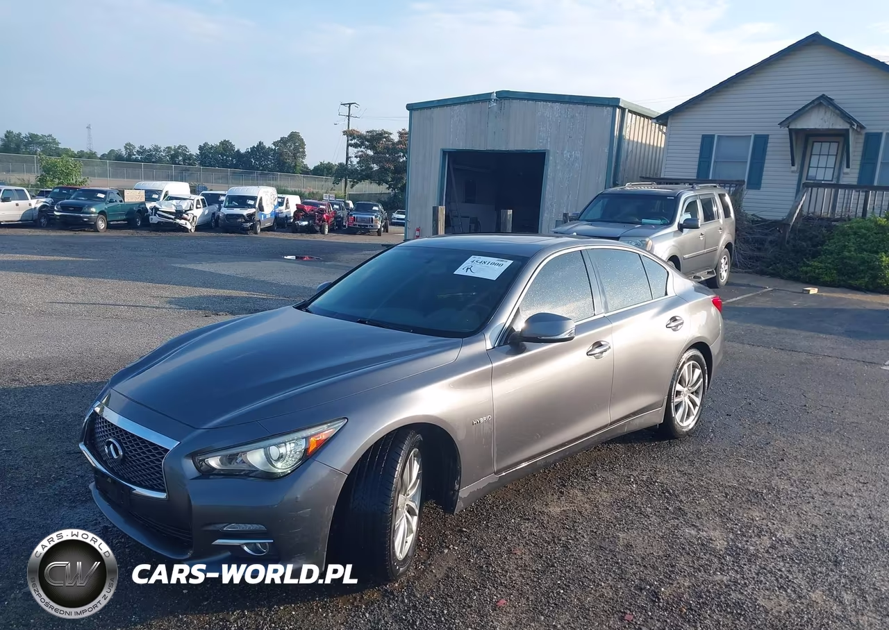 2015 Infiniti Q50 Hybrid Premium VIN:JN1AV7AR3FM850477 - 2