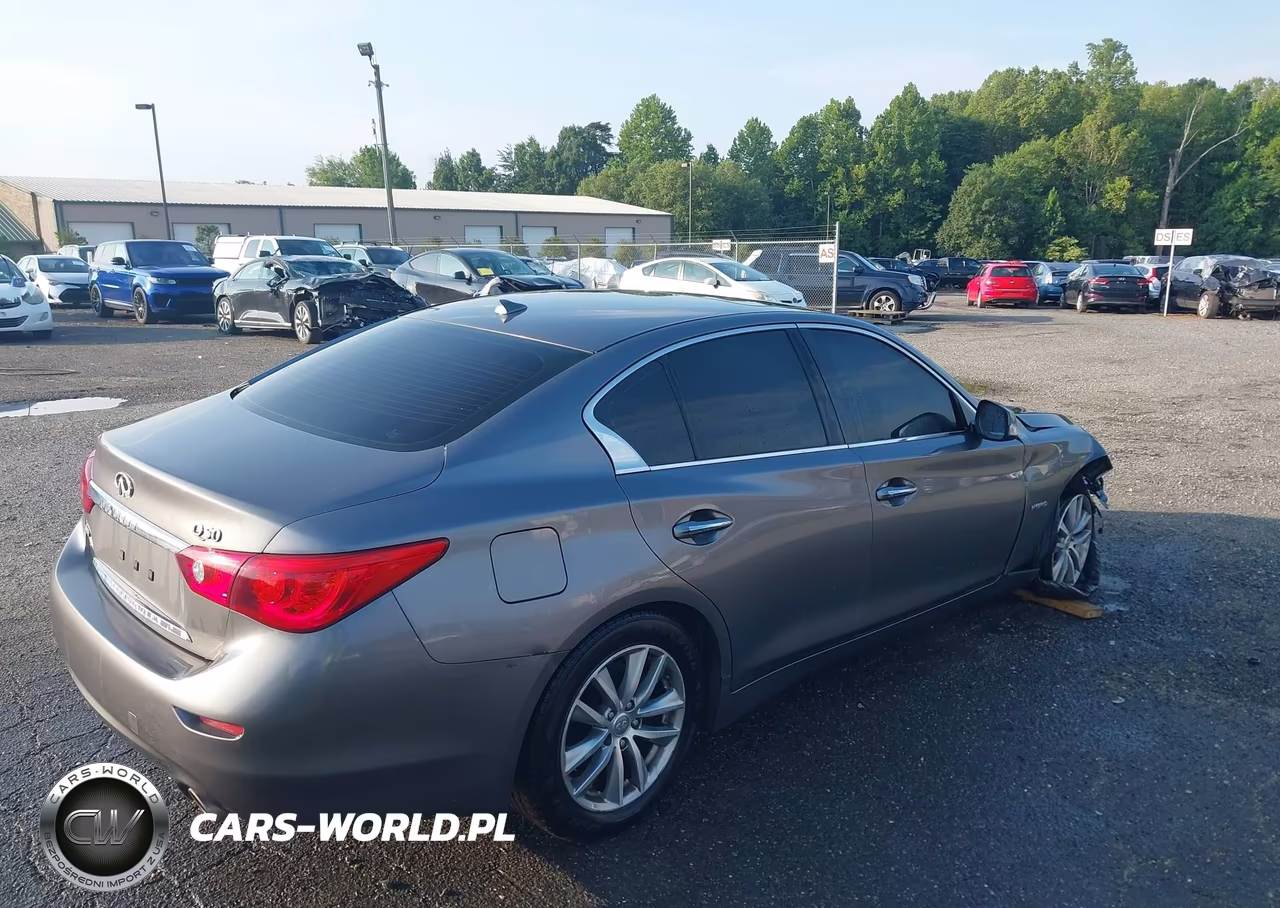 2015 Infiniti Q50 Hybrid Premium VIN:JN1AV7AR3FM850477 - 4
