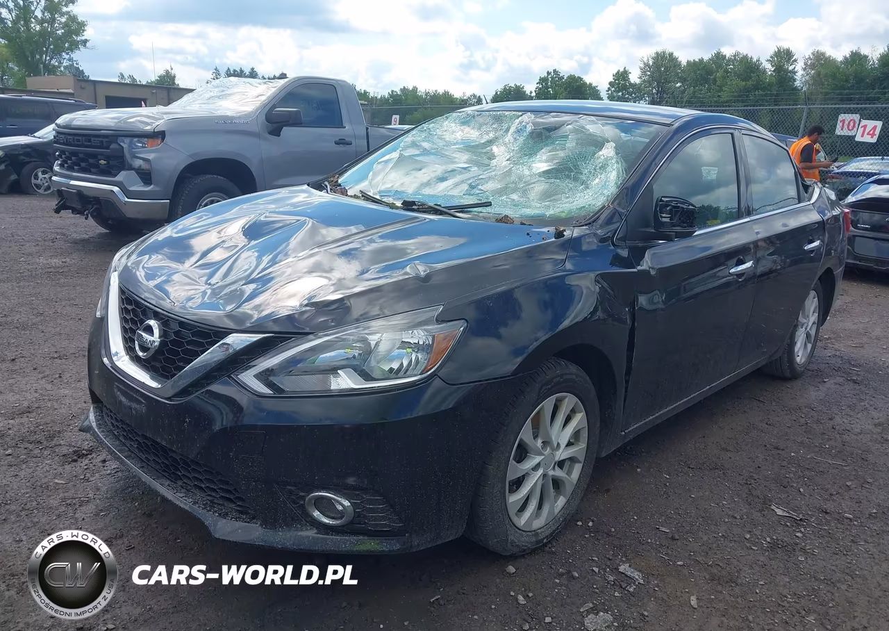 2019 Nissan Sentra Sv VIN:3N1AB7AP5KY355132 - 2